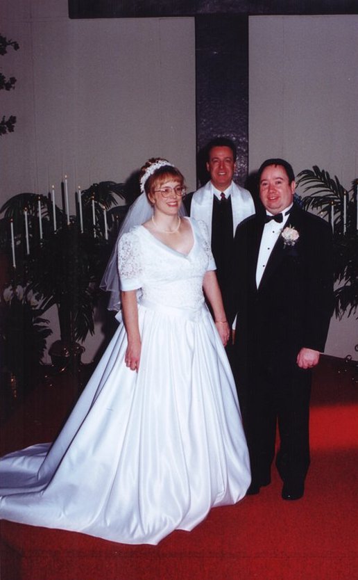 The Bride,Groom and Minister
