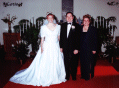 The Bride, Groom and Matron of Honor
