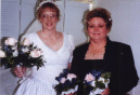 The Bride and Matron of Honor